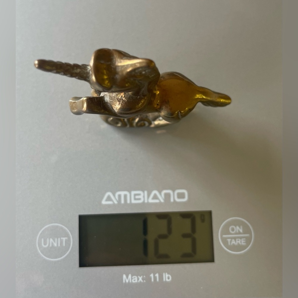 Unicorn! Handcrafted Solid Brass Unicorn Vintage … - image 3